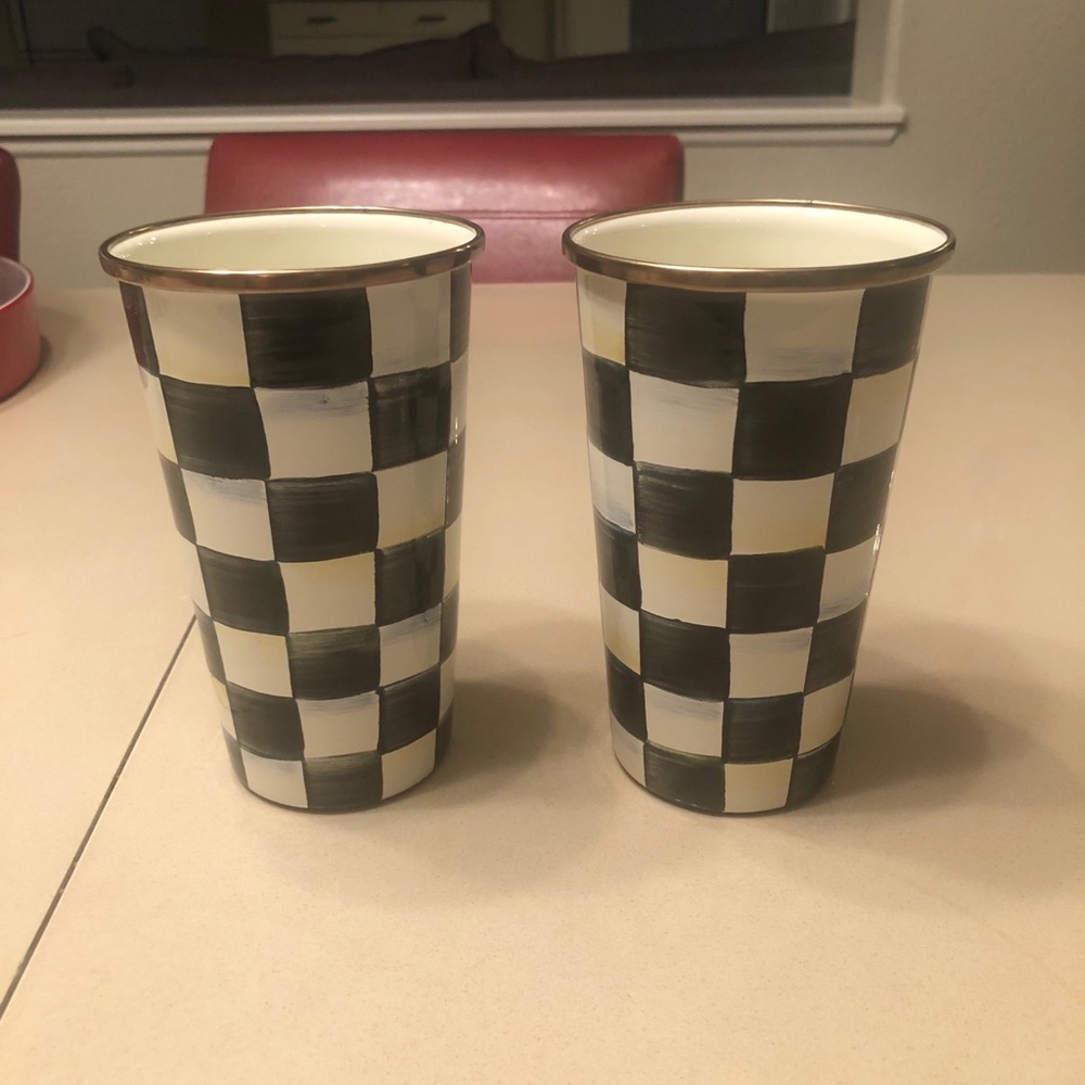 MacKenzie Childs Tumblers